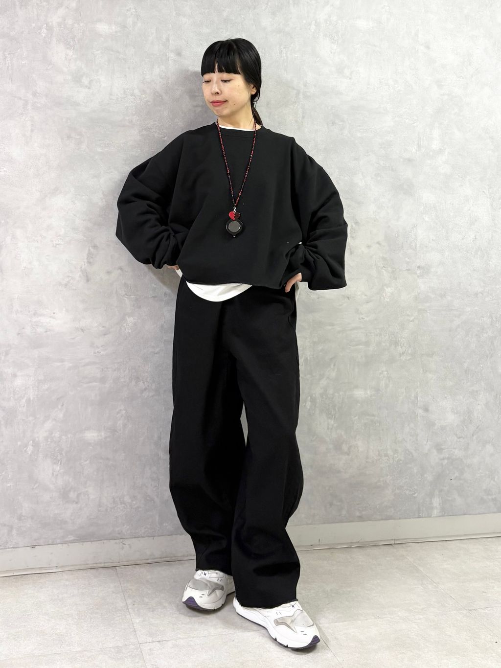 リメイクスウェットのコーディネートスナップ（K.H）｜journal