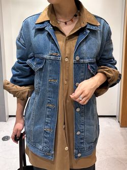LEVI'S/リーバイス】XL WOMENS TRUCKERのコーディネートスナップ