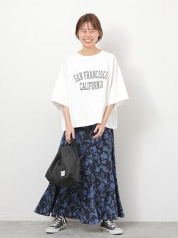 モヘヤミックスシャギーショートコーJOURNAL STANDARD relume モヘヤミックスシャギーショートコートのコーディネートスナップ