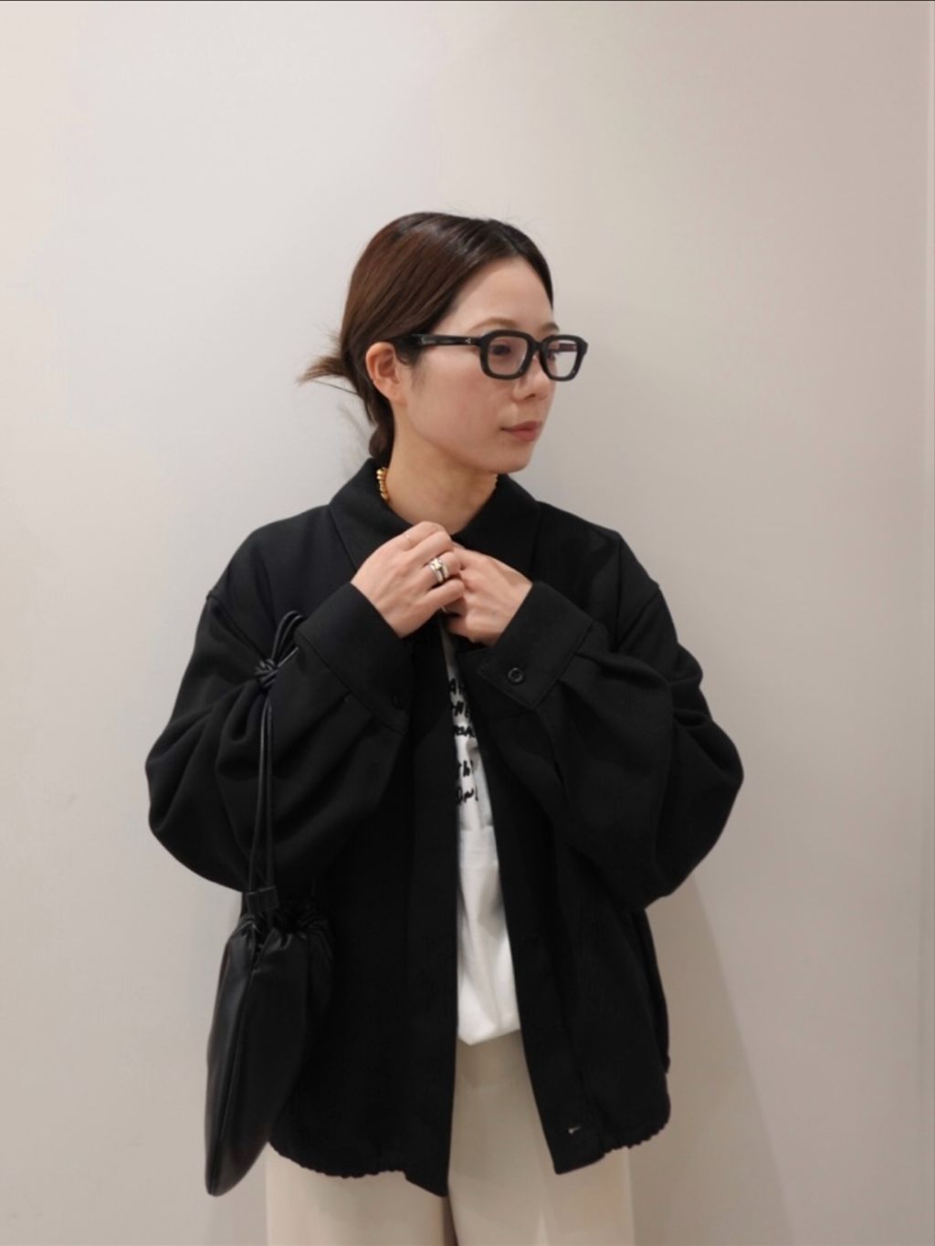 Three shirt ブルゾンのコーディネートスナップ（Yui）｜Plage
