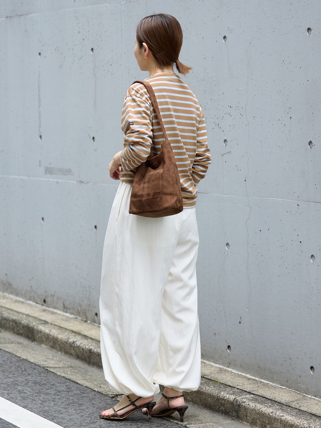 SAINT JAMES/セントジェームス MORLAIX カットソーのコーディネート