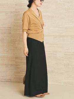 R’IAM PLAGE カシュクールカーディガン R'IAM カシュクールカーディガンのコーディネートスナップ（risa