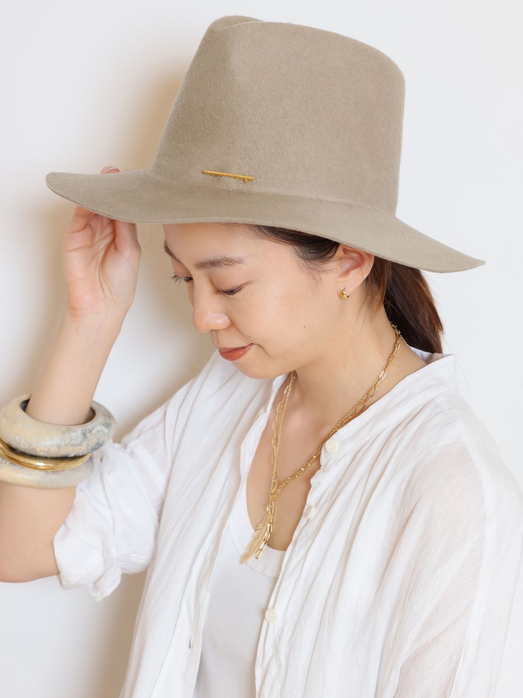 Linen ワンピースのコーディネートスナップ（HASE）｜MUSE de Deuxieme