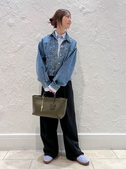 追加》Levi's/リーバイス SLOBE別注 BALLOON SLEEVE TRACKER デニム