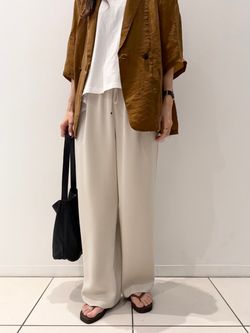 接触冷感》ウォッシャブル シアーショートスリーブジャケットの