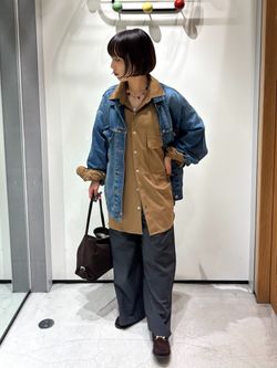 LEVI'S/リーバイス】XL WOMENS TRUCKERのコーディネートスナップ