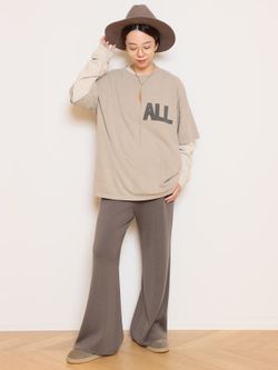 REMI RELIEF/レミレリーフ】BACK PRINT Tシャツ（Tシャツ／カットソー