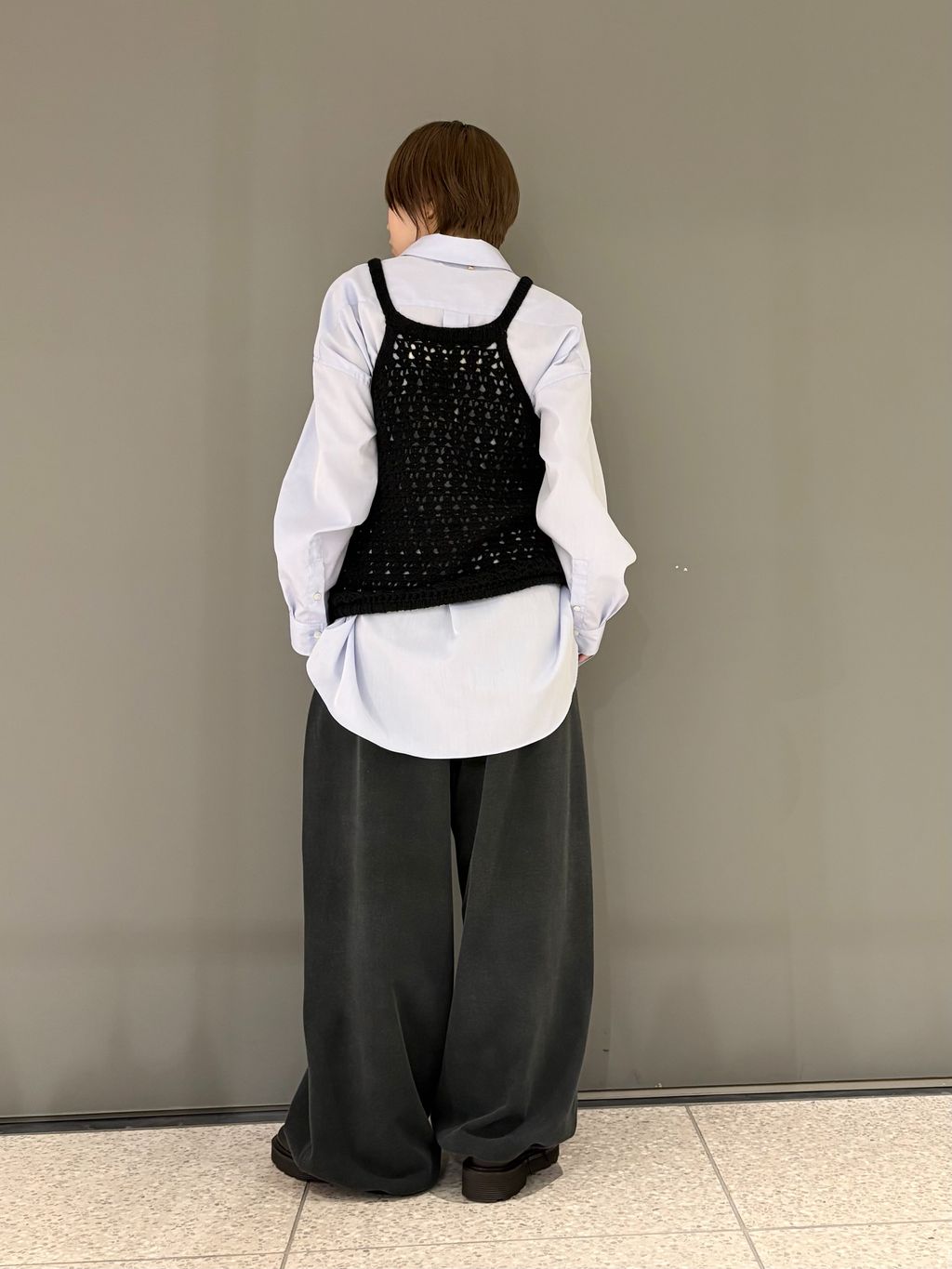 MAYDI】hand-knitted Tank Topのコーディネートスナップ（M.K