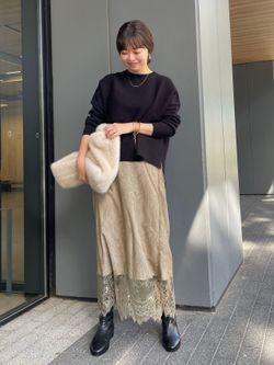 combuプロフィールご確認ください SLOBE IENA セットアップ対応可/WEB限定/追加3》コットンダブルフェイスプル