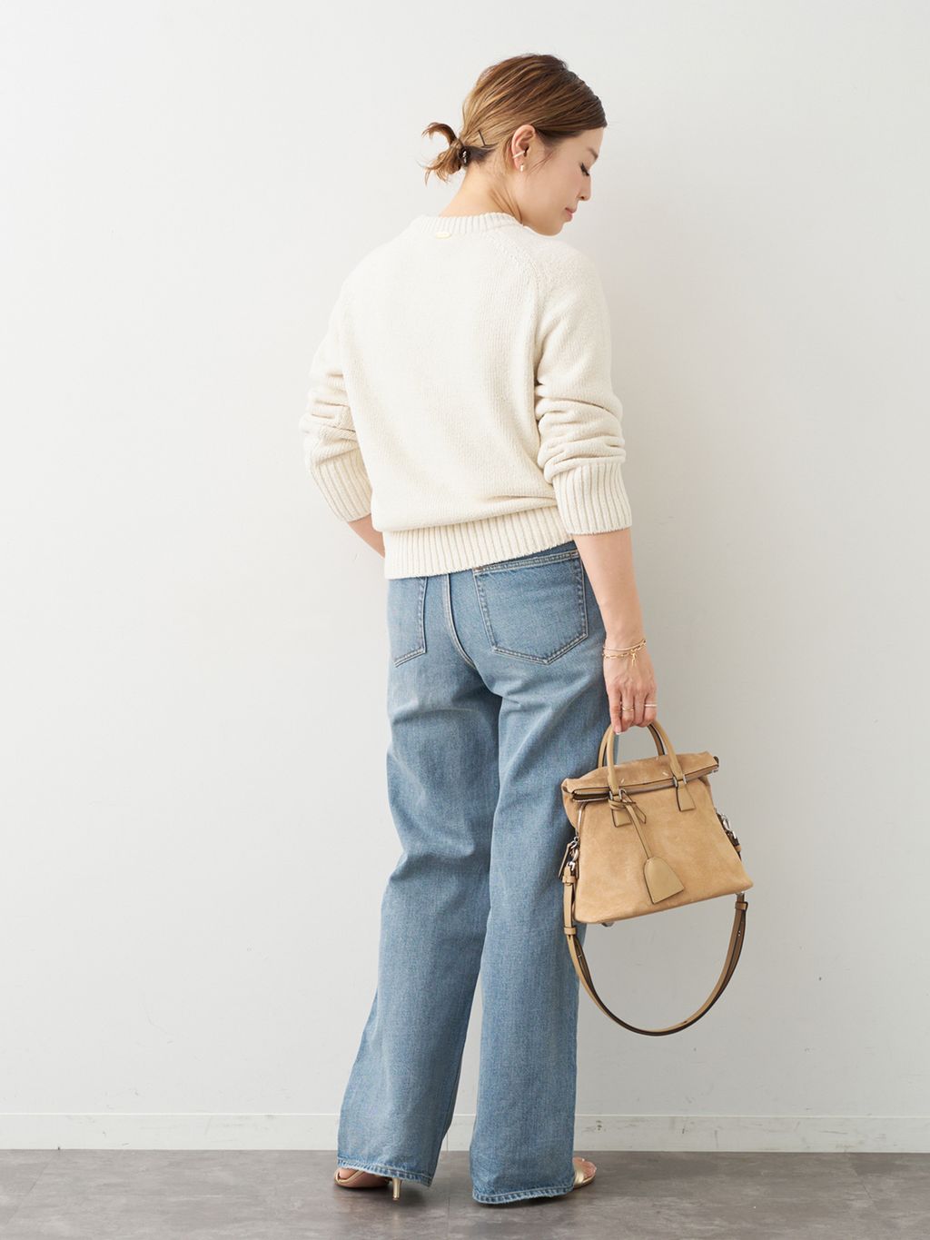 BITTER デニムパンツのコーディネートスナップ（HIRO）｜Deuxieme