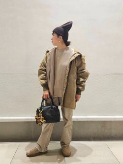 TICCA / ティッカ 別注ロングN2Bジャケット*のコーディネートスナップ