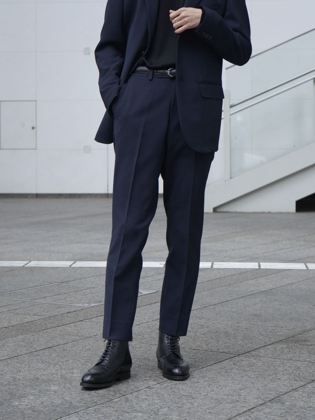 ルヴィ 2点セット ドライダブルクロス 2Bジャケット【セットアップ着用可能】の