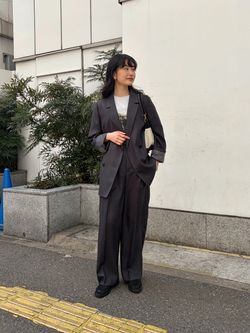 セットアップ可》アイアスダブルブレステッドジャケット（テーラード