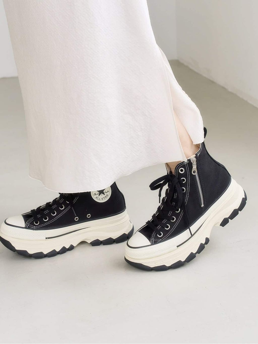 【入手困難】　オールスター　ロンT CONVERSE/コンバース オールスター トレックウエーブ Z HIの