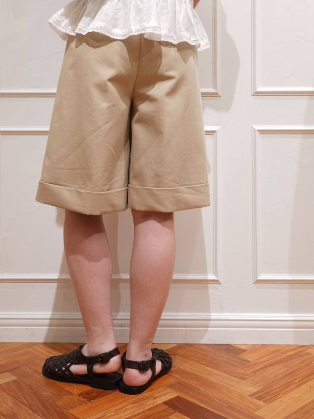 IENA LA BOUCLE タックブラウスのコーディネートスナップ（Mai）｜IENA