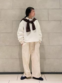 221VILLAGE / 221ヴィレッジ】 GUENSEYSWEAT SHIRTのコーディネート 