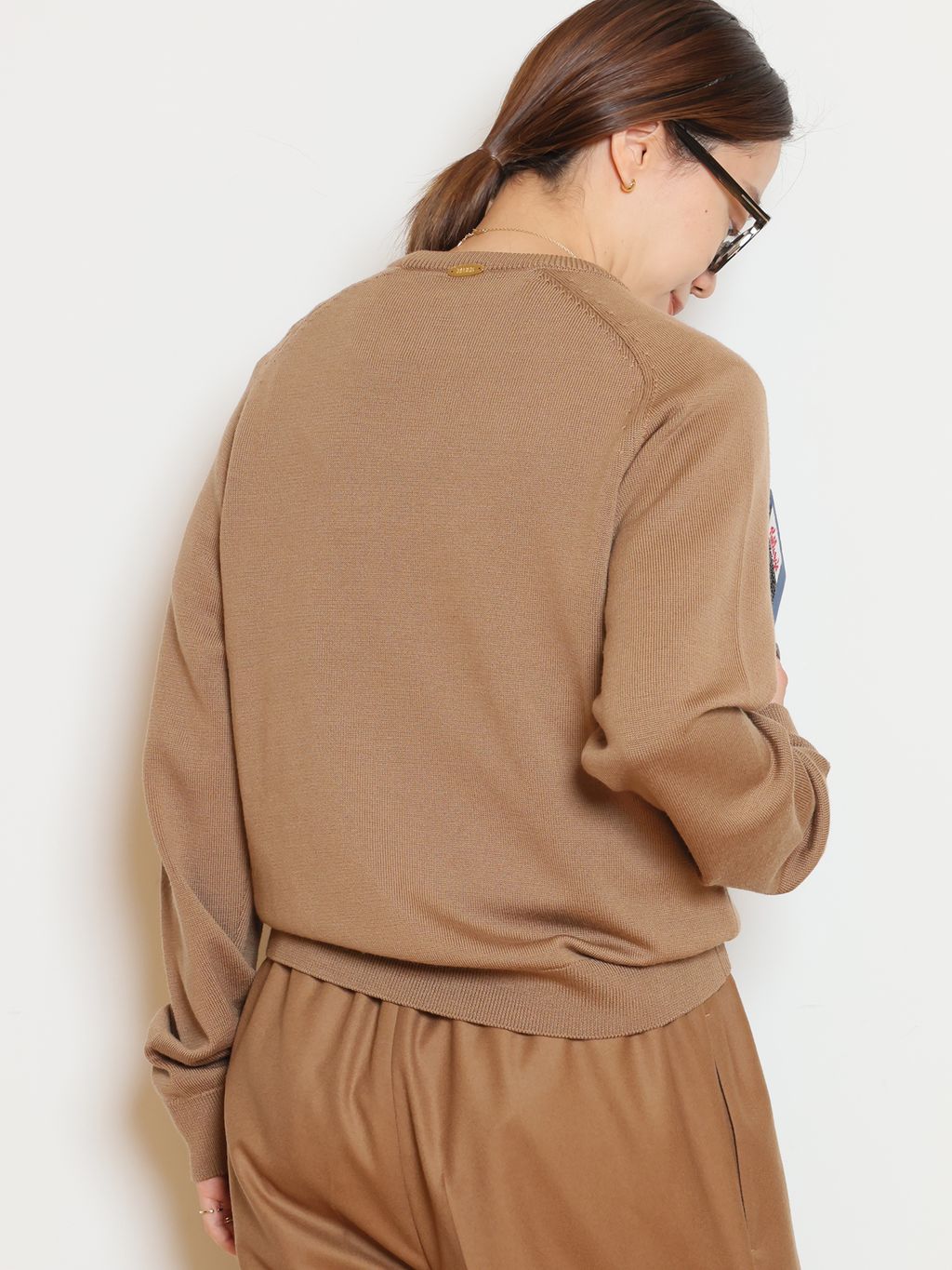 WISH クルーネックプルオーバーのコーディネートスナップ（HASE