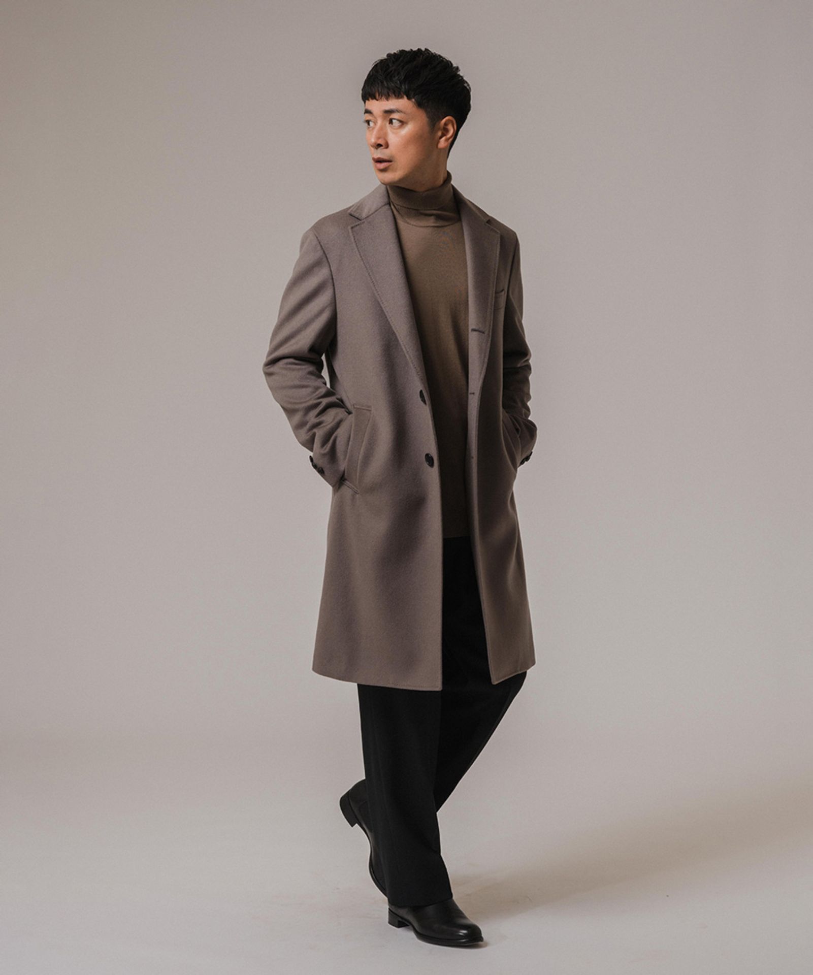 エディフィス カシミア 新品 チェスター コート 今年の主力コート確定!上質ウールが装いを『格上げ』するエディフィス