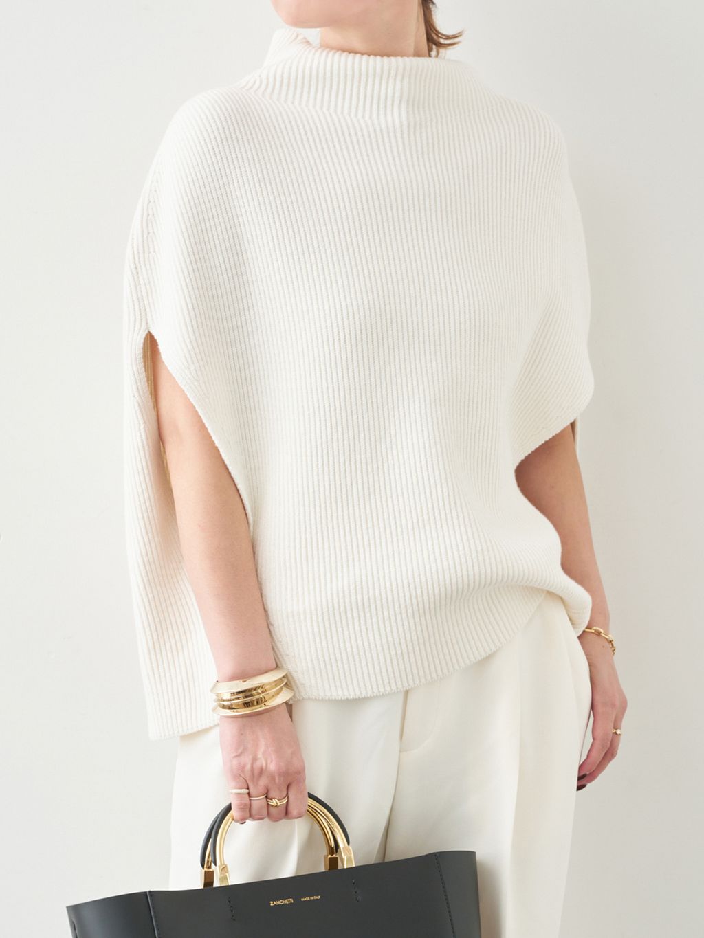 予約》LEWES アゼ PONCHOのコーディネートスナップ（MIZU）｜Deuxieme