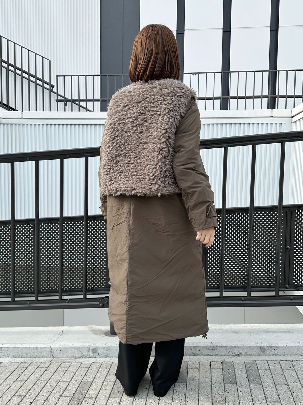 2枚セット/マルチWAY》s.oyamadaコラボダウンコートのコーディネート