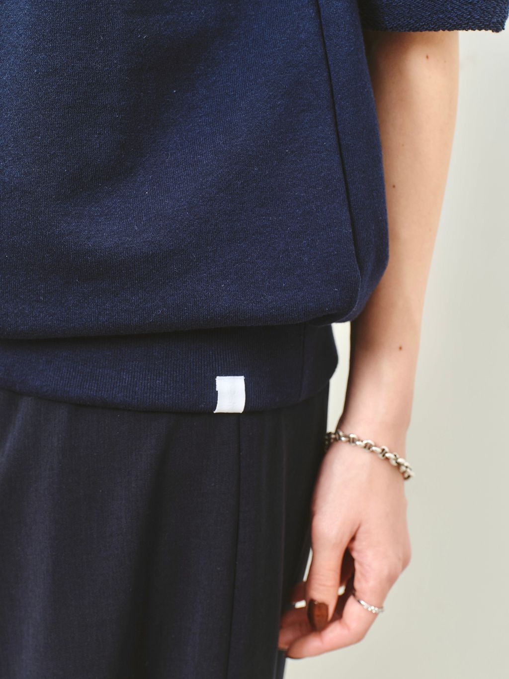 LOOPWHEELER/ループウィラー】 Half Sleeve Sweatのコーディネート