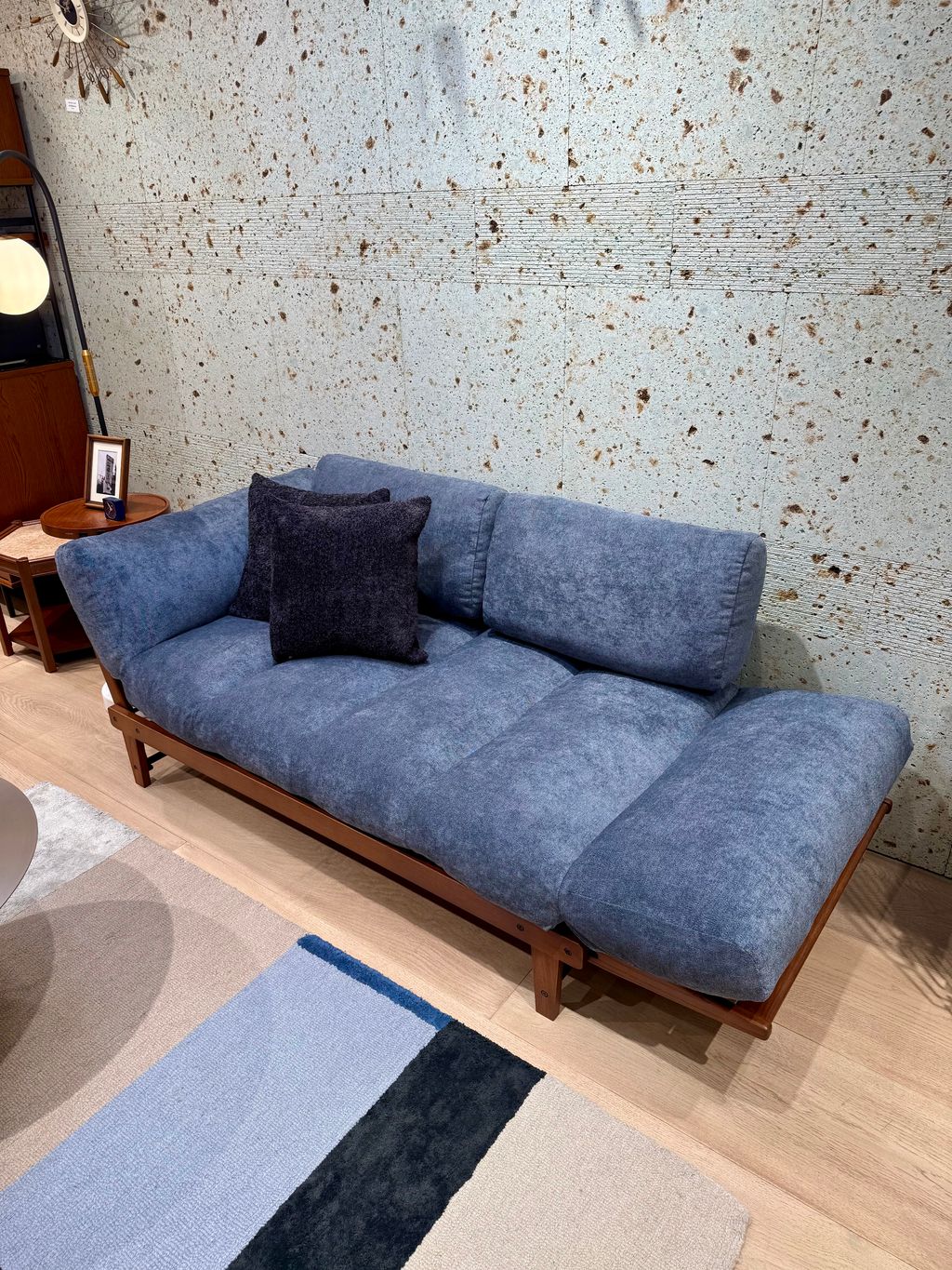 予約》《大型商品》ALVESTA SOFA BLG アルベスタソファ ブルーグレーの