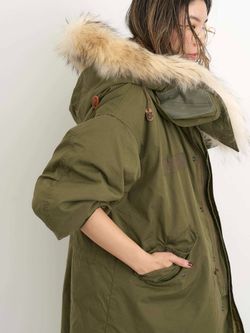 REMI RELIEF/レミ レリーフ】 M65 COATのコーディネートスナップ