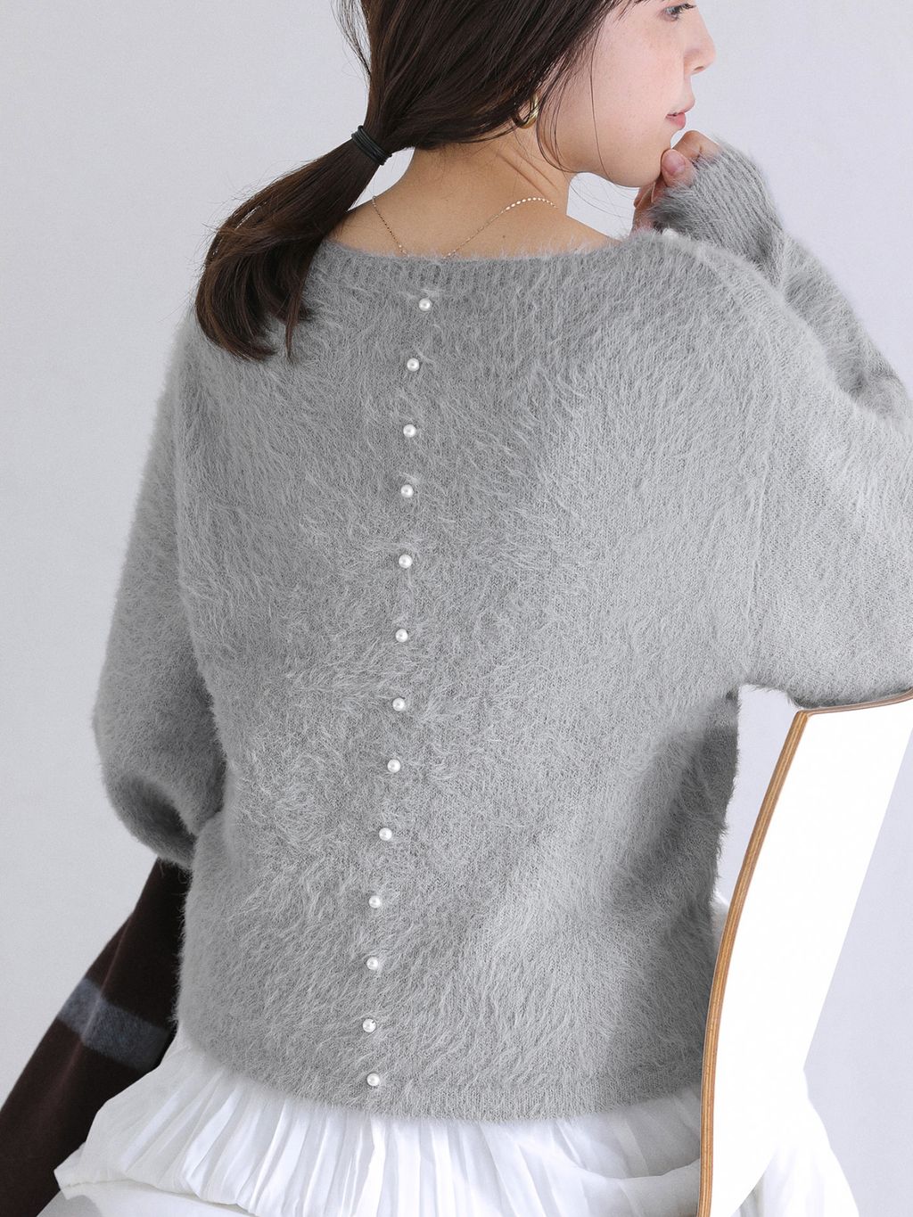 ANNISE./アニス. サイドゴアブーツのコーディネートスナップ（mizuki