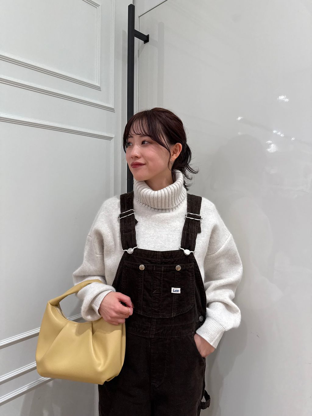 LEE /リー SLOBE別注 コーデュロイオーバーオールのコーディネート