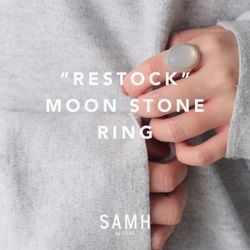 Lilas】SAMH by LILASより人気のムーンストーンリング再入荷！｜Lilas