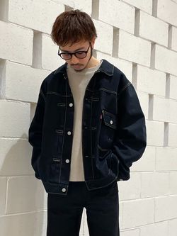 LEVI'S(R) / リーバイス(R) タイプ1 トラッカージャケット ブラック後
