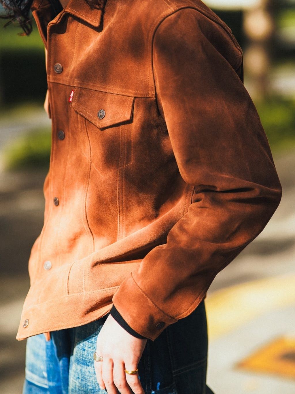 LEVI'S(R) / リーバイス(R) 別注 TYPE III スエード トラッカー