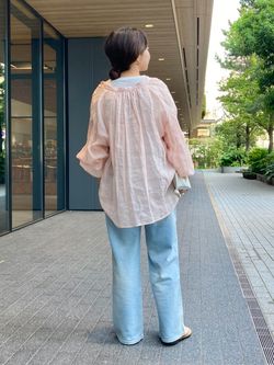 追加》ラミースキッパーシャツのコーディネートスナップ（miya