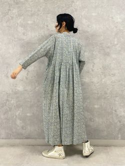 ウェーブローンコバナ ampleプルワンピースのコーディネートスナップ