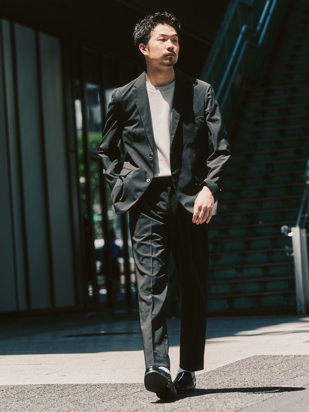 ワルツ ルミフレッシュセットアップのコーディネートスナップ（tetsuya