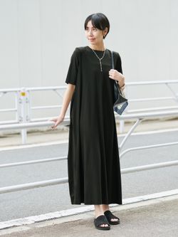 Smooth マキシワンピースのコーディネートスナップ（VERMEIL Online