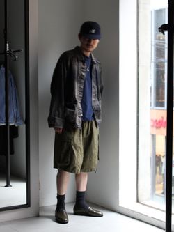 ANCELLM / アンセルム WISM別注 AGING COVERALL JACKETの
