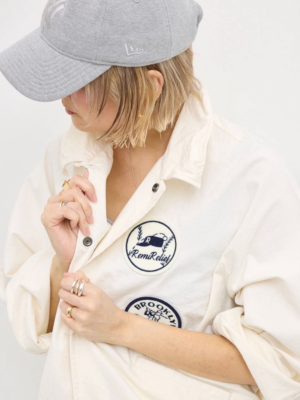 REMI RELIEF/レミ レリーフ】 COACH JACKETのコーディネートスナップ