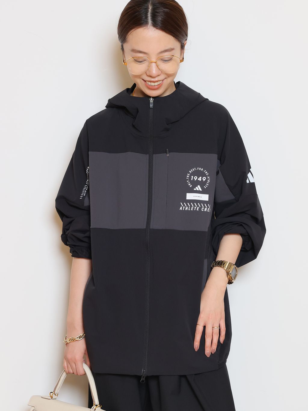 MUSE de Deuxieme Classe 【アディダス】 ジャケット ADIDAS/アディダス】M ADPT ジャケットのコーディネートスナップ（HASE