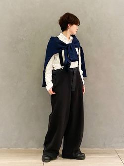 カノコサスペンダーパンツのコーディネートスナップ（AT）｜journal