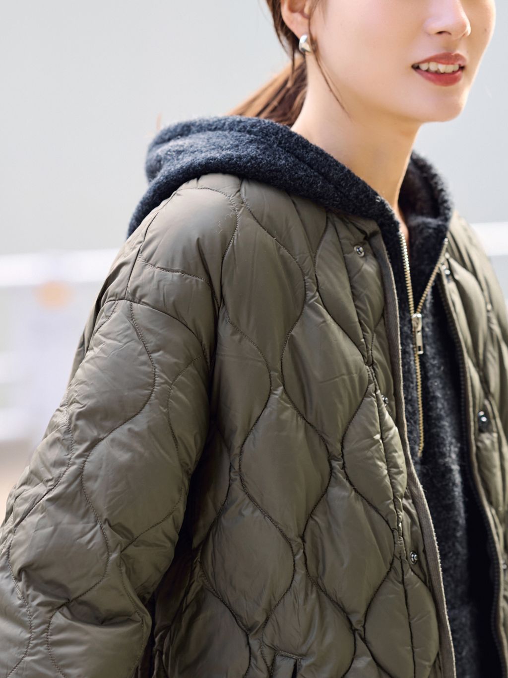 TAION/タイオン MILITARY M65LINER WZIP ダウンジャケットの