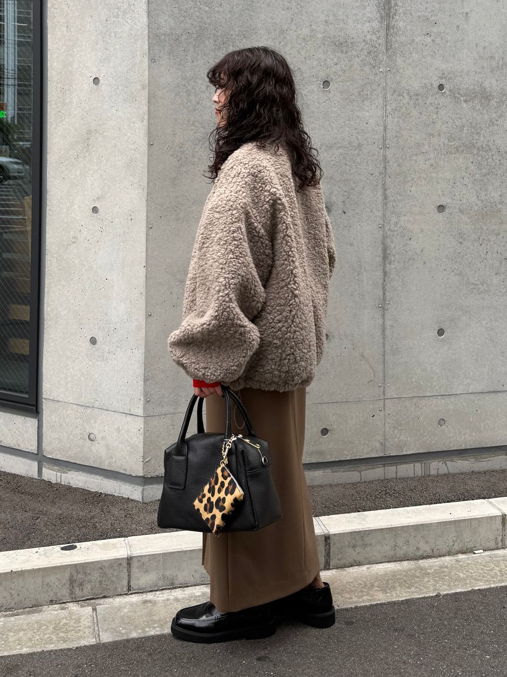 ZIPBOA BZ / ジップボア ブルゾンのコーディネートスナップ（Hori