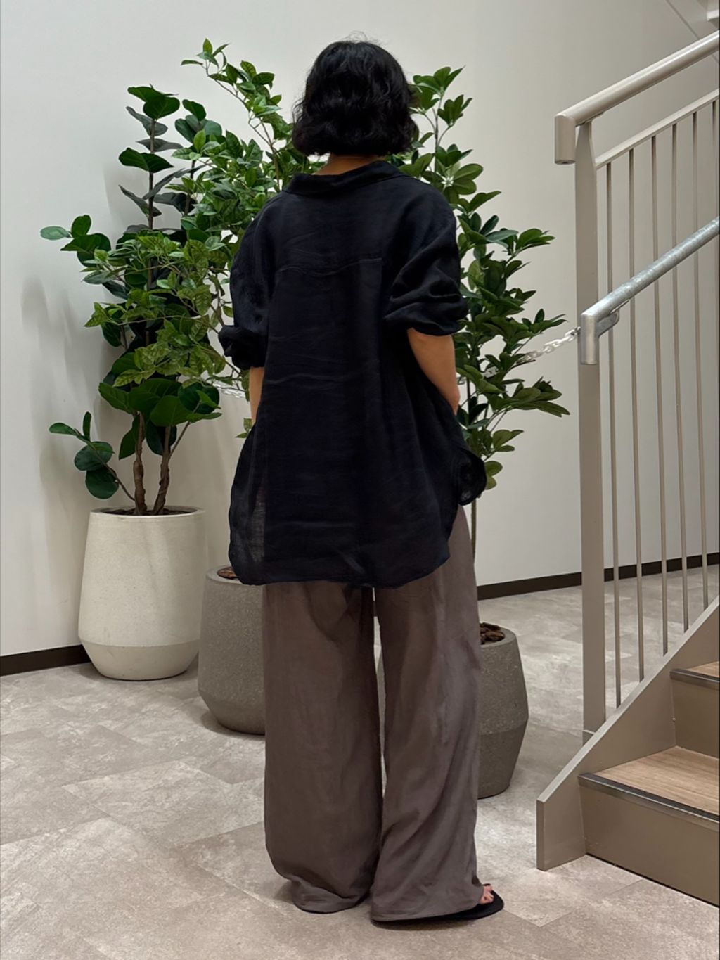 追加3》《S/Mサイズ展開》手洗い可 / 2WAYフレンチリネンシャツの