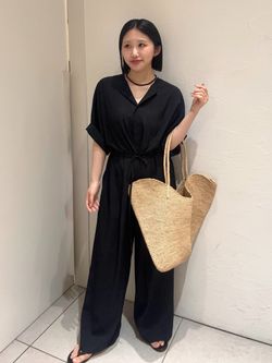WEB限定/追加3予約》ハーフスリーブオールインワンのコーディネート