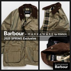 H*A様 25ss Barbour markaware ビデイル　サイズ1 Barbour × MARKAWARE】'25S/S別注「ビデイル」の魅力を解説！｜EDIFICE