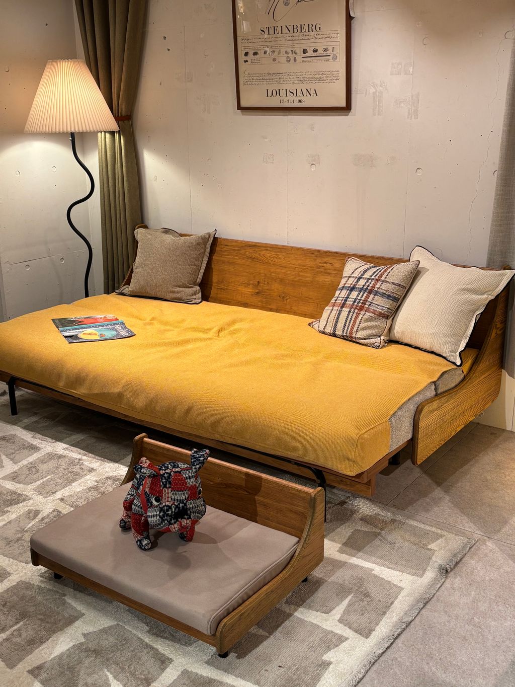 予約》《大型商品》HABITAT SOFA BED 200cm BEIGE ハビタソファ ベット