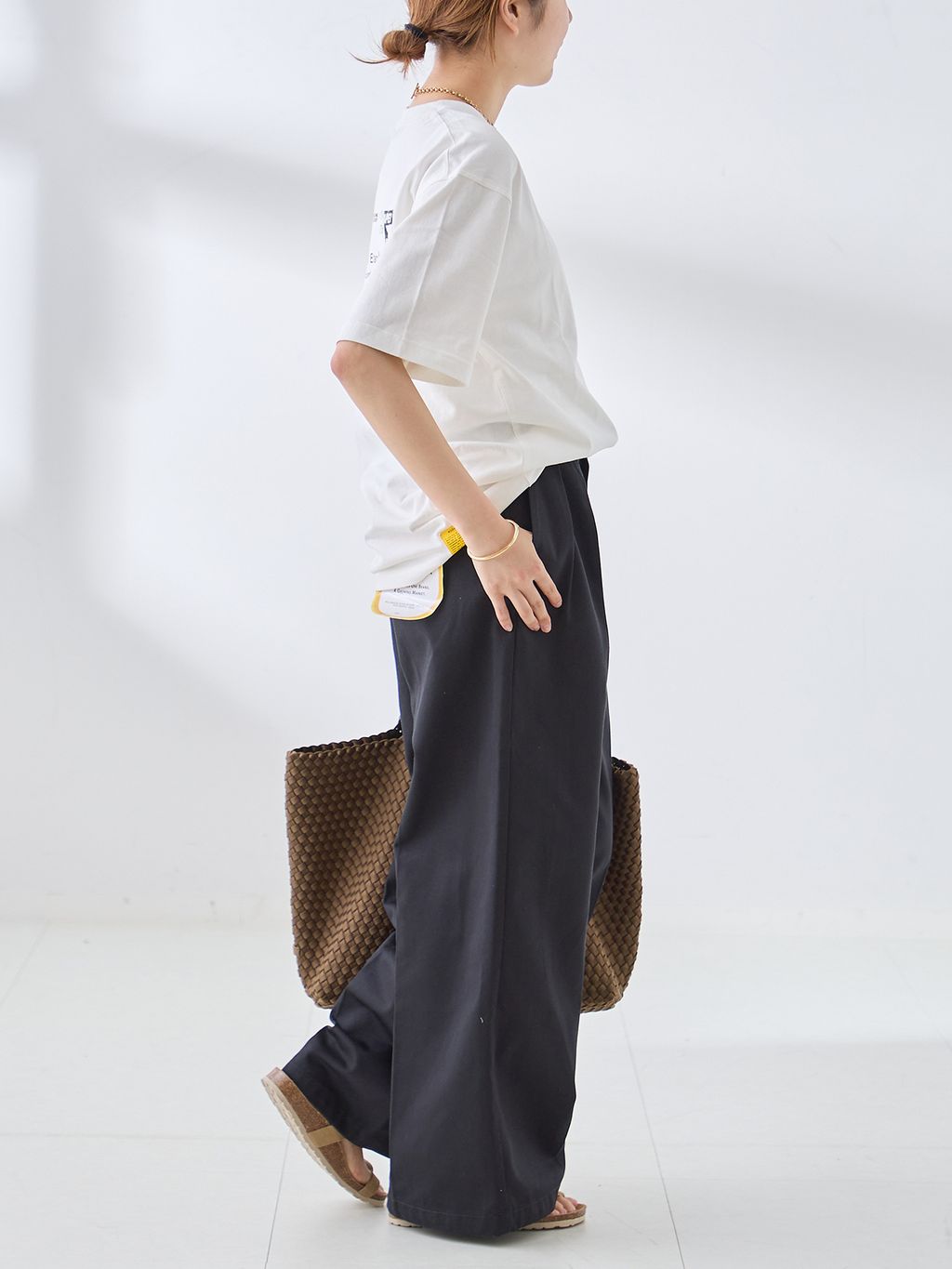 JANE SMITH*DICKIES*L'ESSAGE】別注 2タックBIGパンツのコーディネート