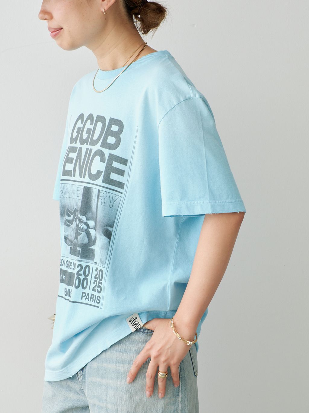 JOHNBULL/ジョンブル】 WIDE DAMAGE PANTSのコーディネートスナップ