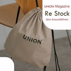BOICE】＼Re Stock／UNION Magazine デイリーに使いやすいバックパック