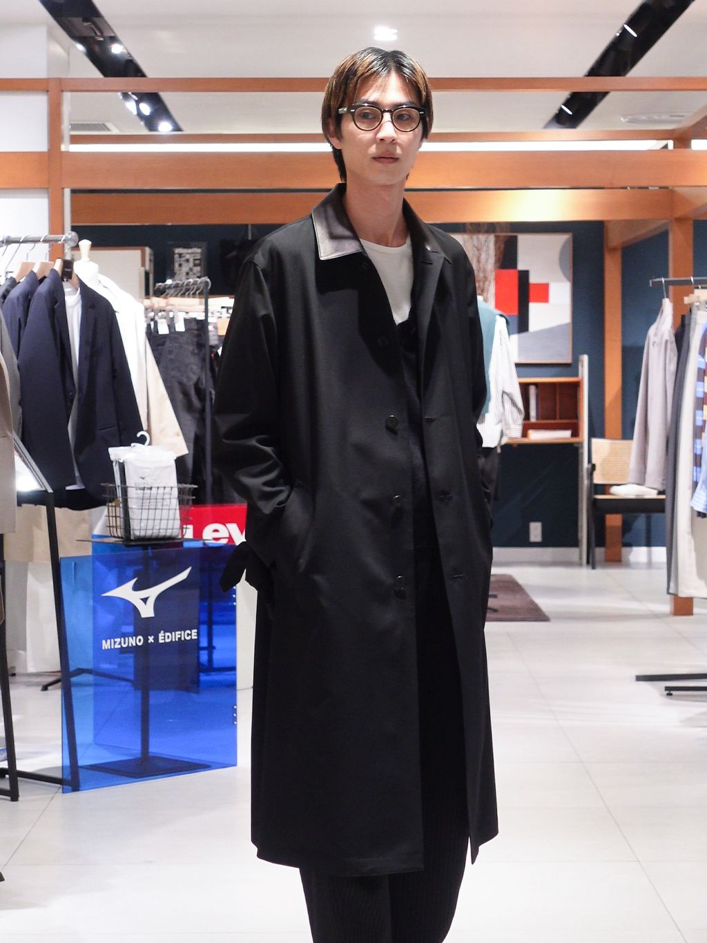 AURALEE (オーラリー) WOOL MAX CANVAS COATのコーディネートスナップ